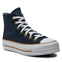 Urbanshop com ua Кеди Chuck Taylor All Star Lift Platform Herringbone Stripe A08860C Obsidian/White/Trek Tan