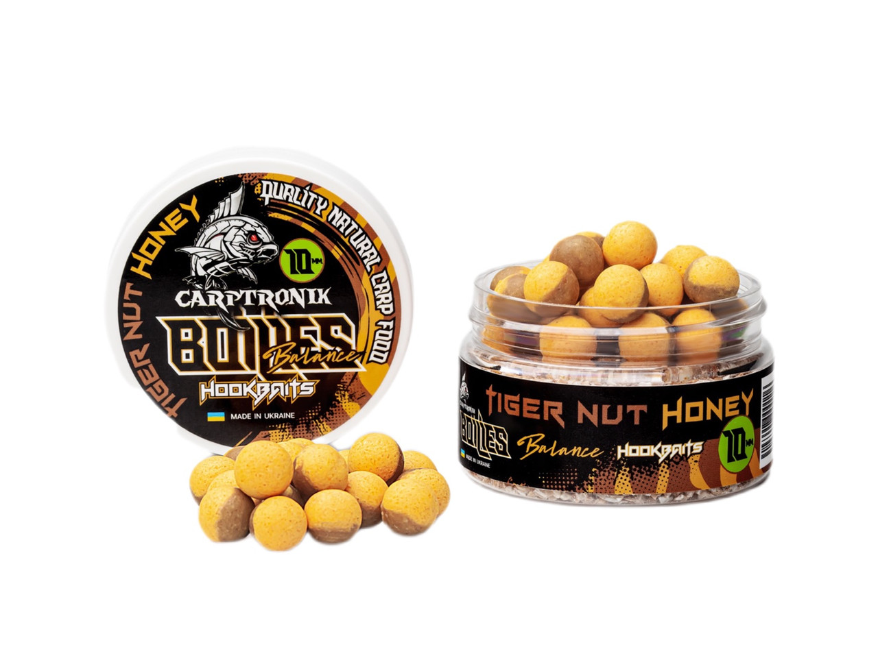 Насадочний бойл Balance 10мм Тигровий горіх мед