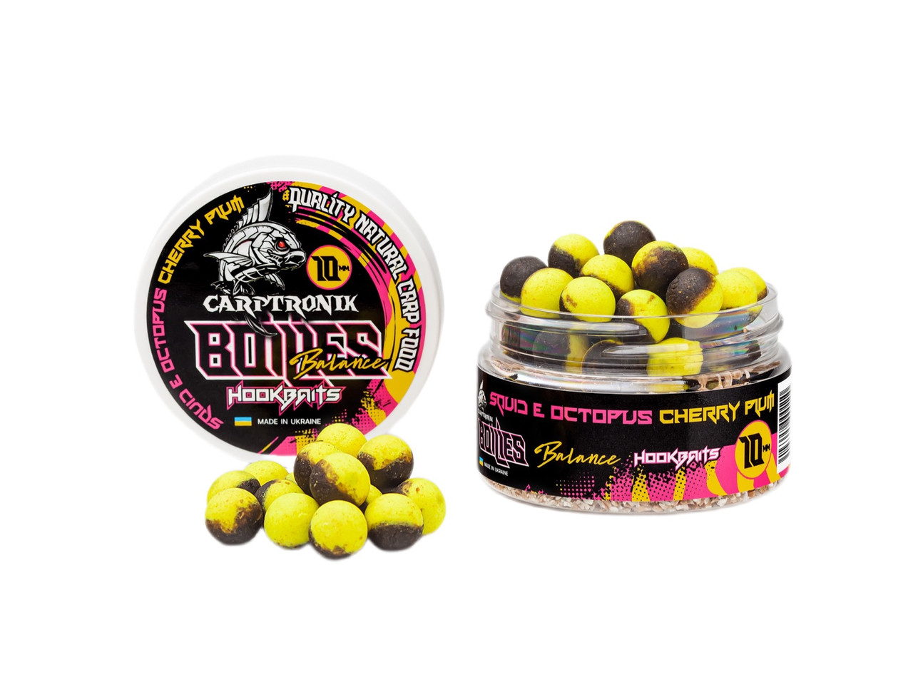 Насадочний бойл Balance 10мм Кальмар восьминіг алича