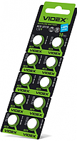 Батарейка часовая Videx AG10/LR1130 BLISTER CARD 10 шт