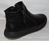Черевики жіночі шкіряні від виробника модель ТН24-204ДБ, фото 5