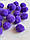 Помпони нейлонові " 1,8 см , темно  фіолетові 500  шт, фото 5