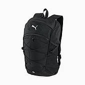 Рюкзак спортивний Puma Plus PRO Backpack 079521 01 (чорний, м'які ремені, об'єм 21 літр, бренд пуму)