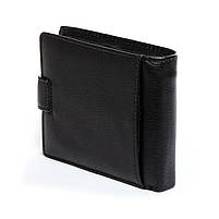 Чоловіче шкіряне портмоне DR. BOND MS-15 black.Купити чоловічі гаманці гуртом і в роздріб в Україні., фото 2