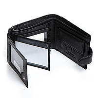 Чоловіче шкіряне портмоне DR. BOND MS-15 black.Купити чоловічі гаманці гуртом і в роздріб в Україні., фото 5