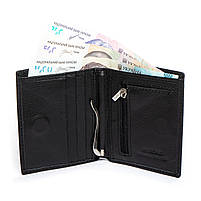 Чоловіче шкіряне портмоне DR. BOND MSM-9 black.Купити чоловічі гаманці гуртом і в роздріб в Україні., фото 3