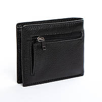 Чоловіче шкіряне портмоне DR. BOND MSM-12 black.Купити чоловічі гаманці гуртом і в роздріб в Україні., фото 2