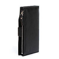Чоловіче шкіряне портмоне DR. BOND MB-2 black.Купити чоловічі гаманці гуртом і в роздріб в Україні., фото 2
