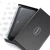 Чоловіче шкіряне портмоне DR. BOND MS-41 black.Купити чоловічі гаманці гуртом і в роздріб в Україні., фото 5