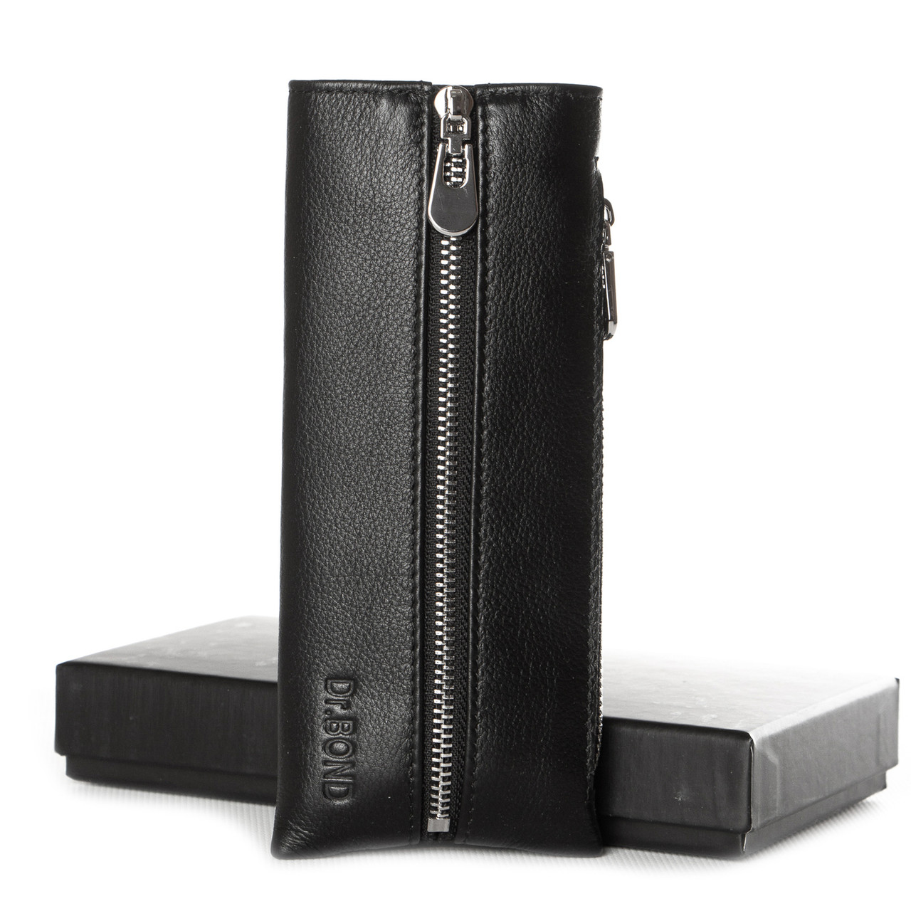 Чоловіче шкіряне портмоне DR. BOND M3048 black.Купити чоловічі гаманці гуртом і в роздріб в Україні.