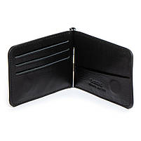 Чоловіче шкіряне портмоне DR. BOND MZS-5 black.Купити чоловічі гаманці гуртом і в роздріб в Україні., фото 3