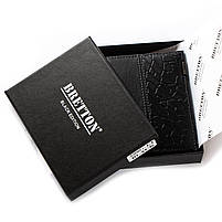 Чоловіче шкіряне портмоне BRETTON 208G-L1 black.Купити чоловічі гаманці гуртом і в роздріб в Україні., фото 8