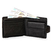 Чоловіче шкіряне портмоне BRETTON 210L black.Купити чоловічі гаманці гуртом і в роздріб в Україні., фото 5