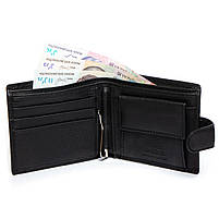Чоловіче шкіряне портмоне DR. BOND M13-1 black.Купити чоловічі гаманці гуртом і в роздріб в Україні., фото 3