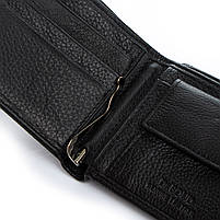 Чоловіче шкіряне портмоне DR. BOND M13-1 black.Купити чоловічі гаманці гуртом і в роздріб в Україні., фото 4