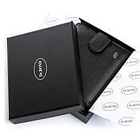 Чоловіче шкіряне портмоне DR. BOND M13-1 black.Купити чоловічі гаманці гуртом і в роздріб в Україні., фото 5