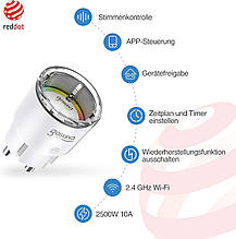 WLAN Smart Socket EP2, найменші аксесуари для розеток Alexa (4 шт.), Amazon, Німеччина, фото 3