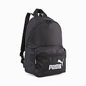 Рюкзак спортивний Puma Core Base Backpack 079852 01 (чорний, м'які ремені, об'єм 12 літрів, бренд пуму)