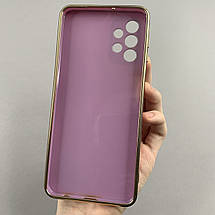 Чохол для Samsung Galaxy A32 5G (A326B) глянцевий із золотою окантовкою чохол на самсунг а32 5г чорничний h7y, фото 3