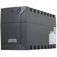 ИБП PowerCom RPT-1000AP Schuko Black, 1000VA, 600W, линейно-интерактивный, AVR, 3 розетки (Schuko), батарея