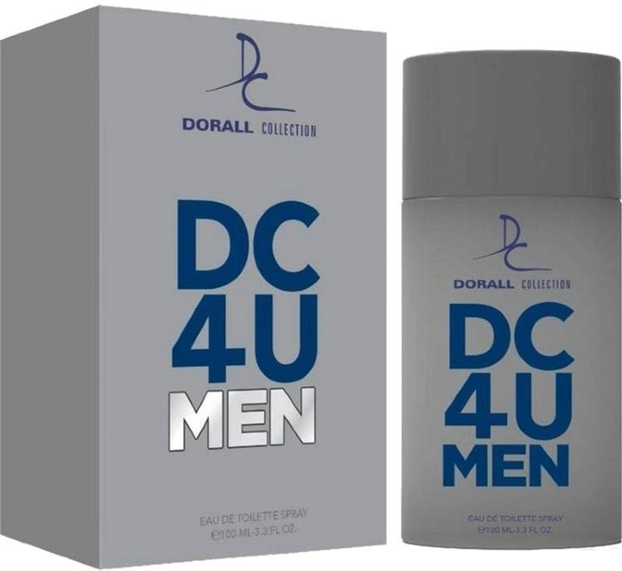 Туалетна вода Dorall Collection DC 4U Men для чоловіків — edt 100 ml