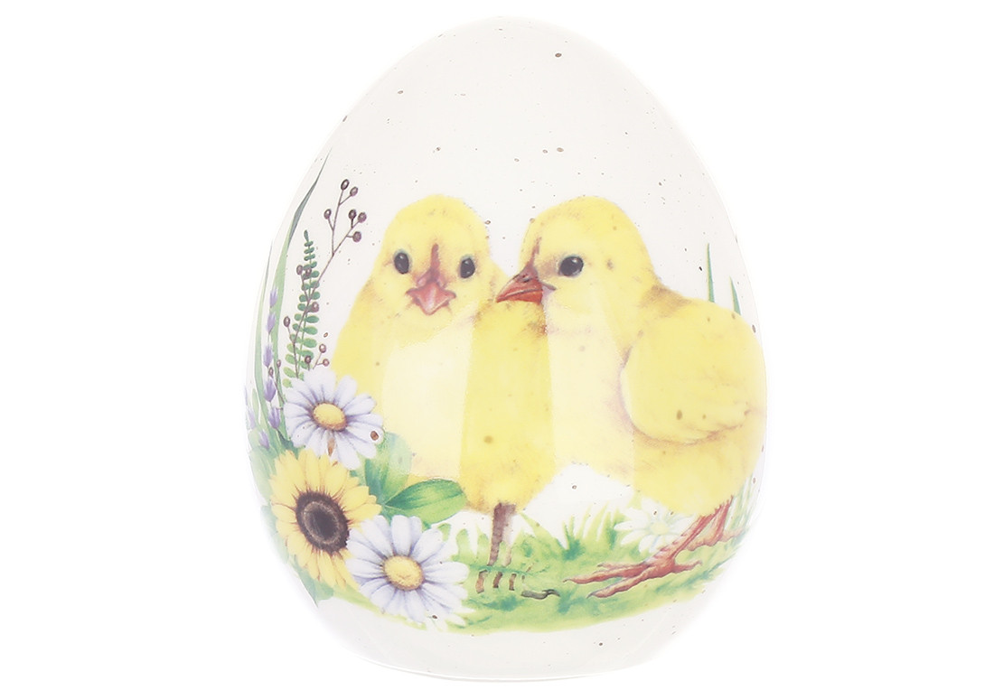 Декор керамічний яйце Happy Easter 8*8*9.6см DM172-E