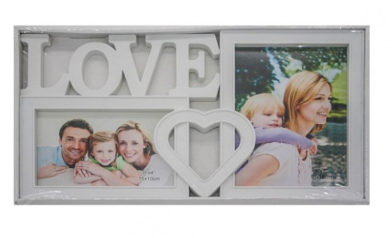 Фото рамка на 2 фото 35*20см HS186, фото 1