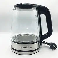 Электрический чайник Gold Diamond, электрический чайник, электрочайник для кухни,PR