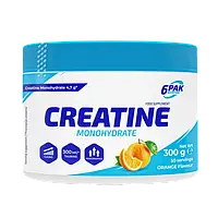 Креатин моногидрат 6Pak Nutrition Creatine Monohydrate 300 g (Orange)