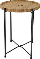 Бамбуковый приставной столик Bo-Camp Carnaby M 32x32 cm (Bamboo Brown)