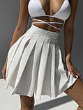 Жіноча спідниця теніска пліссе, фото 6