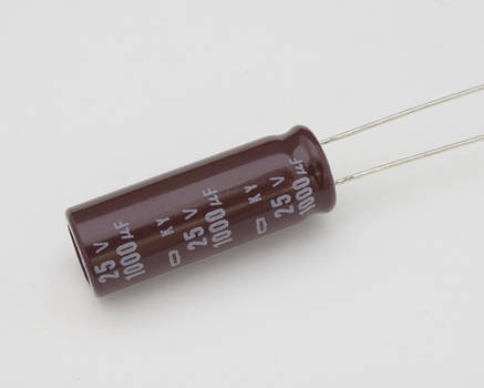 Конденсатор 1000uF 25V 1000мкФ 25В Nippon Chemi-Con JAPAN ESR=0, фото 1