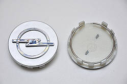 Ковпачки/заглушки для дисків Opel 58mm  silver