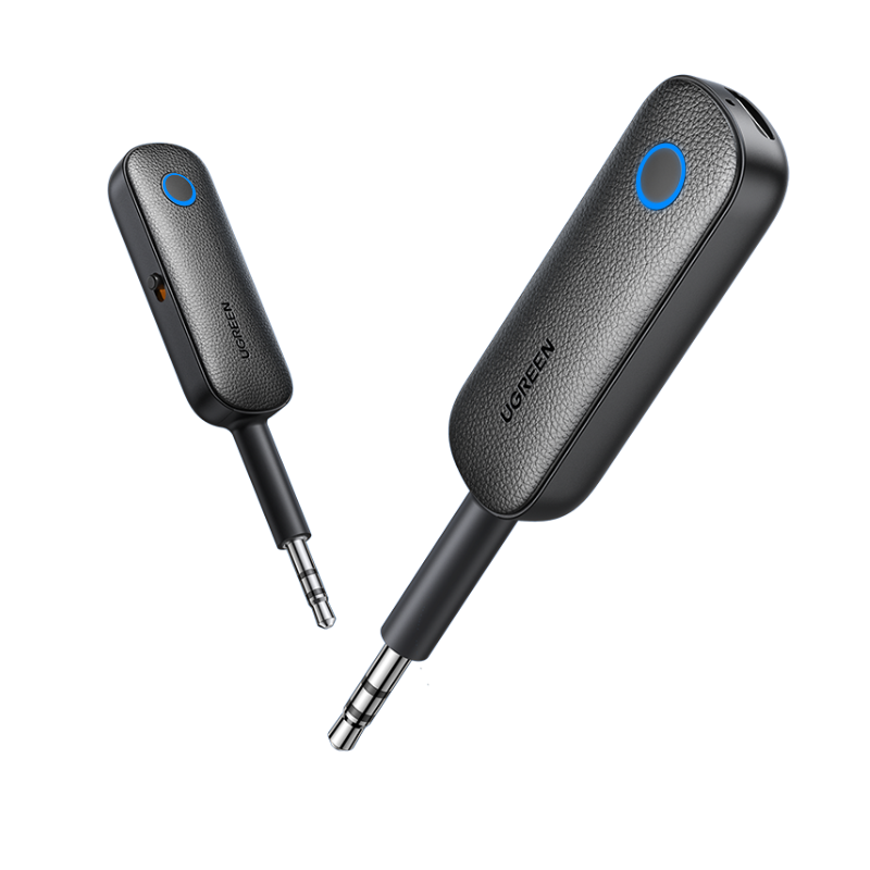 Блютуз аудіо ресивер трансмітер UGREEN 2in1 Bluetooth 5.0 Receiver&Transmitter (чорний) CM403