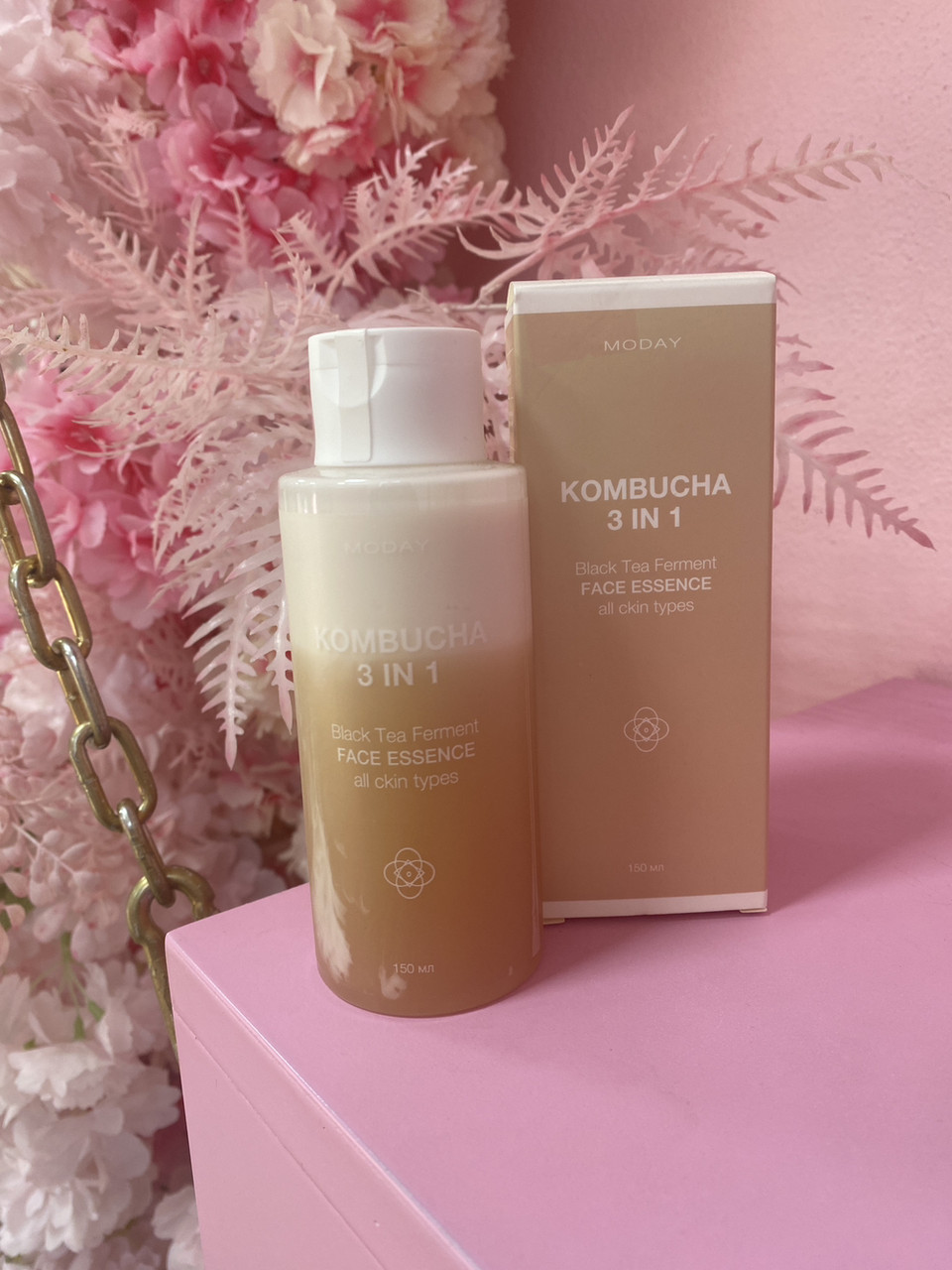 Мультифункціональна есенція для обличчя, Kombucha 3 в 1