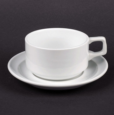 Набір чайний Helios чашка 280 мл і блюдце 2 предмети (HR1328), фото 1