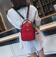 Детский мини рюкзак сумочка Красный детский портфель Toyvoo Дитячий міні рюкзак сумочка Червоний портфель