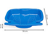 Ванночка, піддон для ополіскування ніг, для драбини Intex 29080, 56х46х9 см, сірий, фото 4