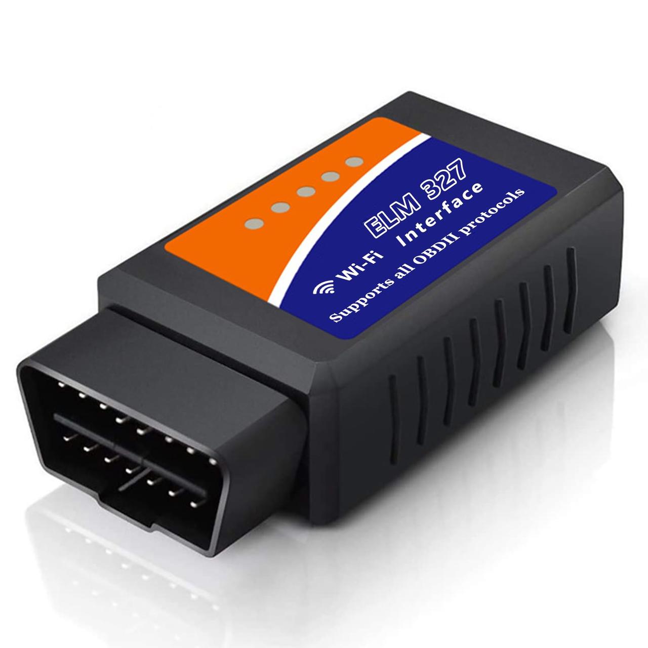 OBD2 ELM327 WiFi автомобільний сканер помилок, фото 1