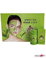 Очищающая маска-стик против черных точек и акне Green tea mask stick с зеленым чаем 30 g