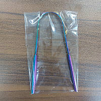Щітка шкребок для очищення язика металева (колір #04, Хаміліон)