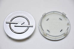 Ковпачки/заглушки для дисків Opel 64mm SIlver