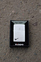 Зажигалка бензиновая Zippo 200PL Brush Fin Pipe Lighter 24.5