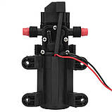 Акумуляторний насос для обприскувача 12 в водяний мембранний насос форсунка 6 л/хв помпи для обприскувачів, фото 9