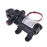 Акумуляторний насос для обприскувача 12 в водяний мембранний насос форсунка 6 л/хв помпи для обприскувачів, фото 2