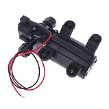 Акумуляторний насос для обприскувача 12 в водяний мембранний насос форсунка 6 л/хв помпи для обприскувачів, фото 10