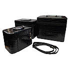 Кейс-косметичка для б'юті-майстра К24003 «3 в 1», Чорний, фото 2