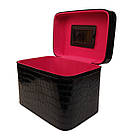 Кейс-косметичка для б'юті-майстра К24003 «3 в 1», Чорний, фото 8