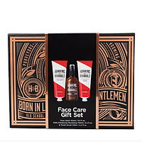 Подарочный бокс Hawkins&Brimble Face Gift box (daily moisturiser + facial scrub + face wash)