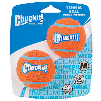 Іграшка тенісний м'яч для собак CHUCKIT! TENNIS BALL (2 шт.) M